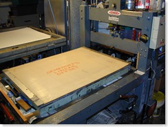 Blanket in printing position